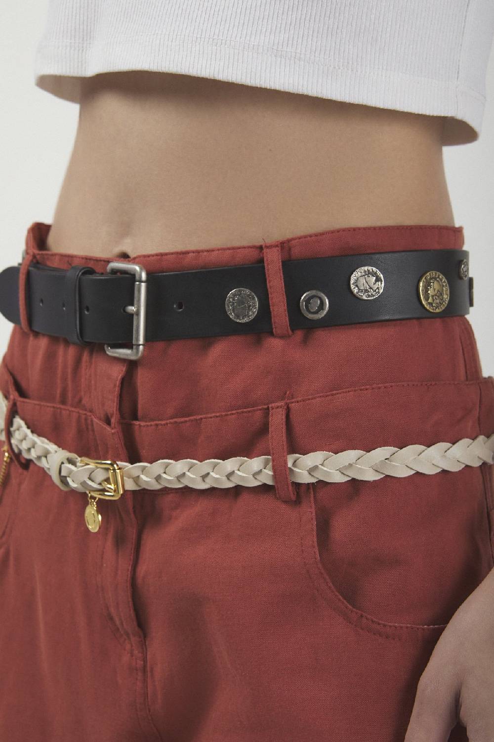 ottod'Ame Leather belt Spedizione Gratuita