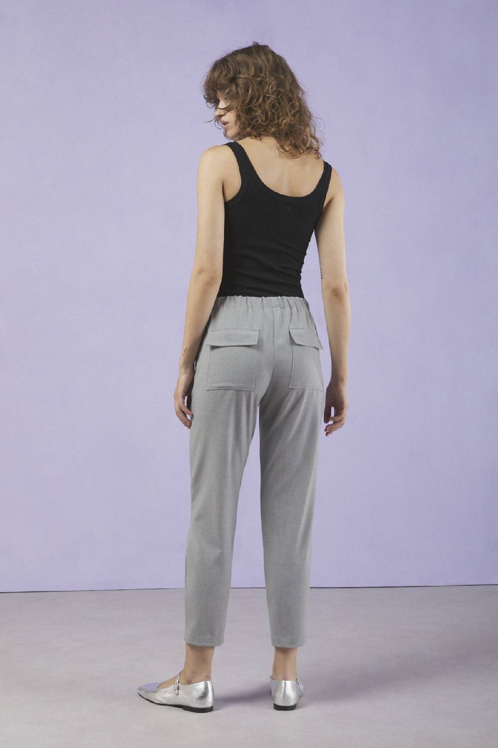ottod'Ame Ankle lenght trousers Prezzo Ridotto