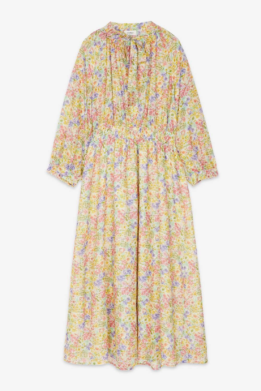 ottod'Ame Printed cotton long dress Offerta