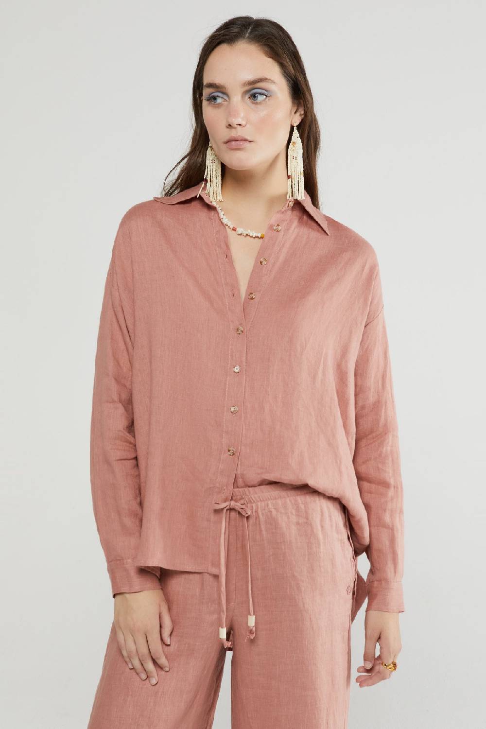 ottod'Ame Linen shirt In Linea