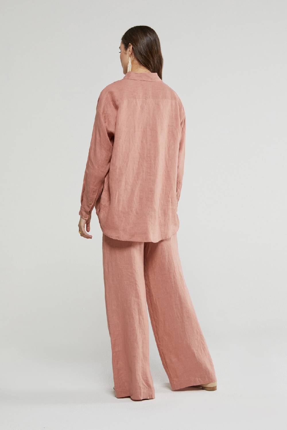 ottod'Ame Linen palazzo trousers Nuovo