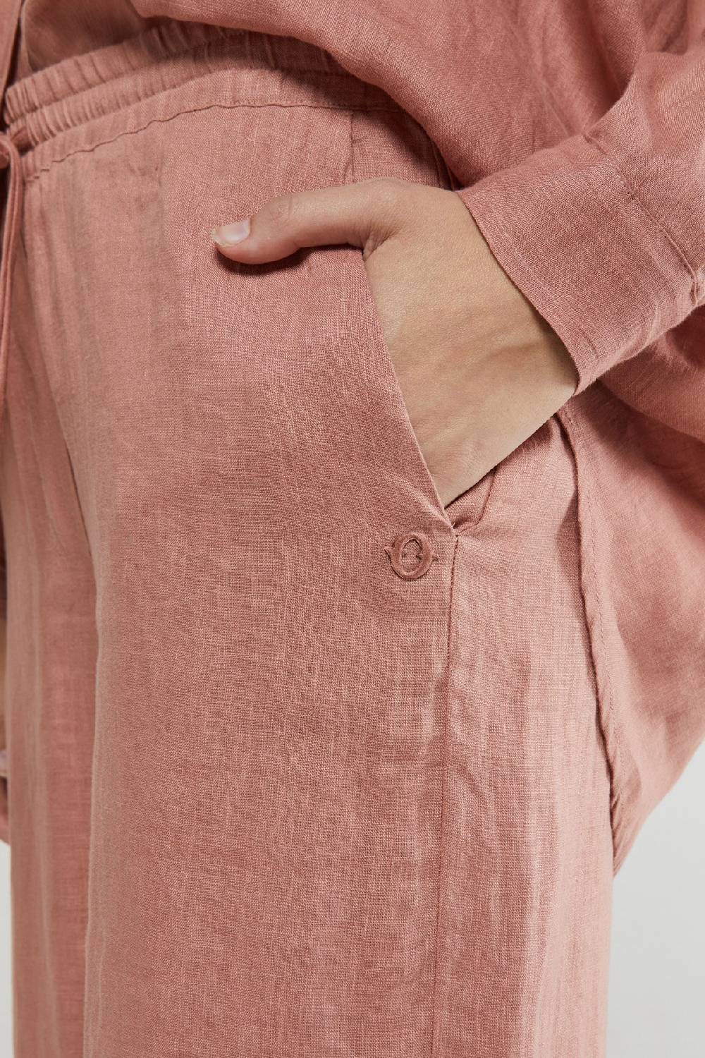 ottod'Ame Linen palazzo trousers Nuovo