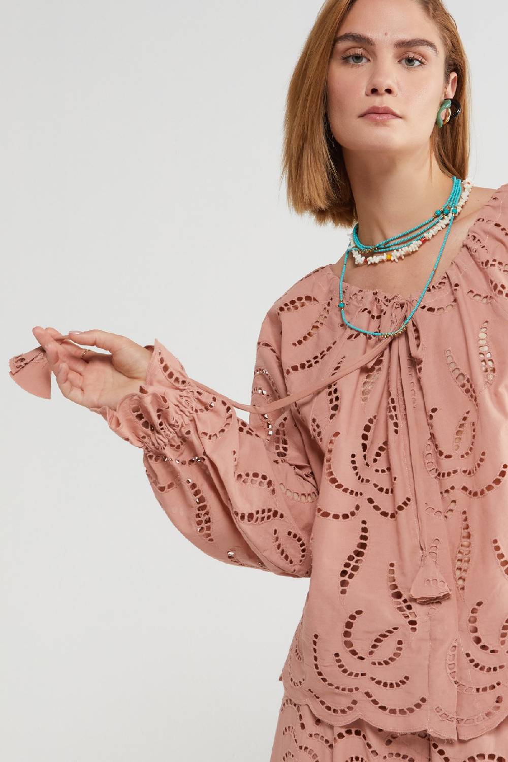 ottod'Ame Broderie anglaise shirt Qualità
