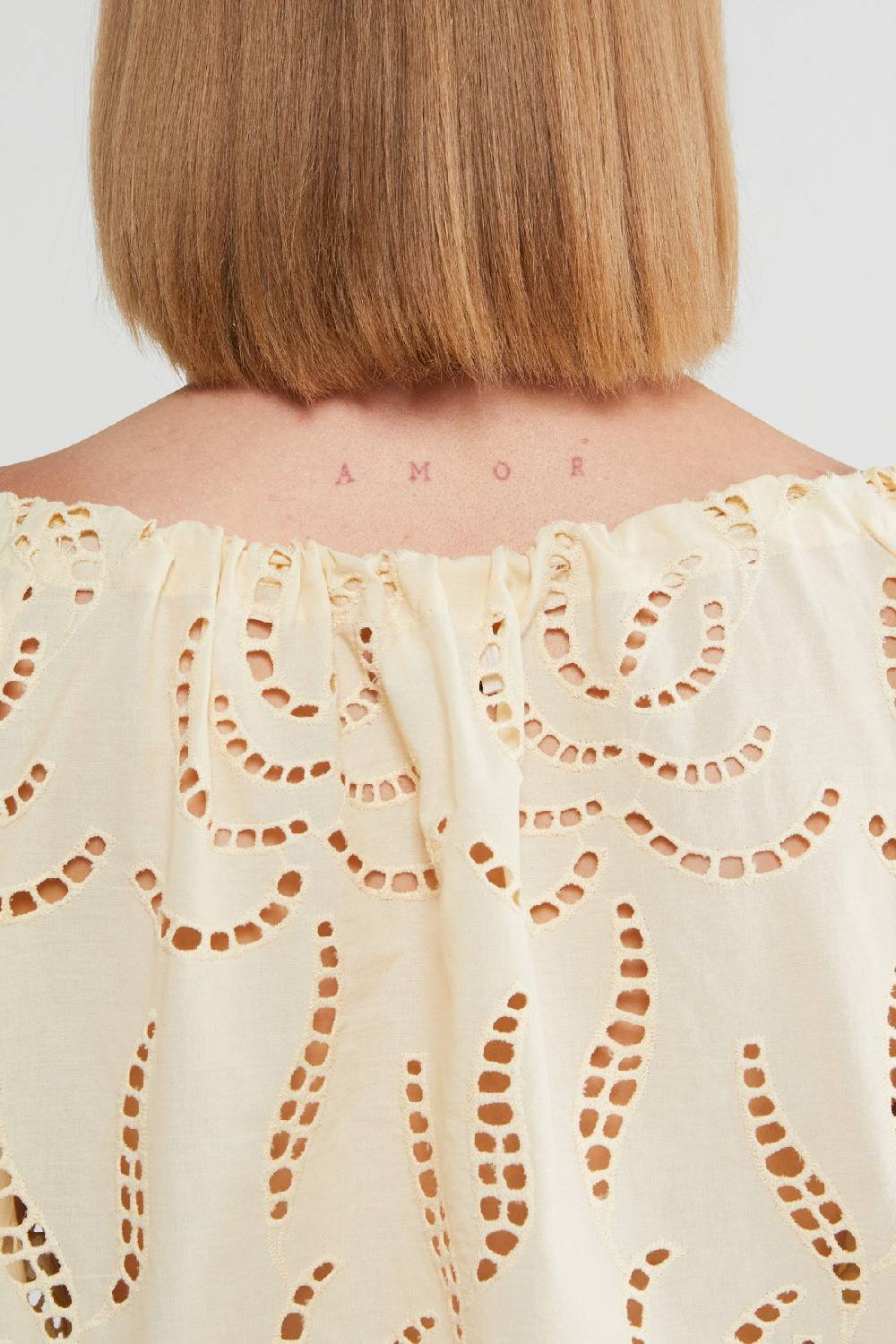 ottod'Ame Broderie anglaise shirt Spedizione Gratuita