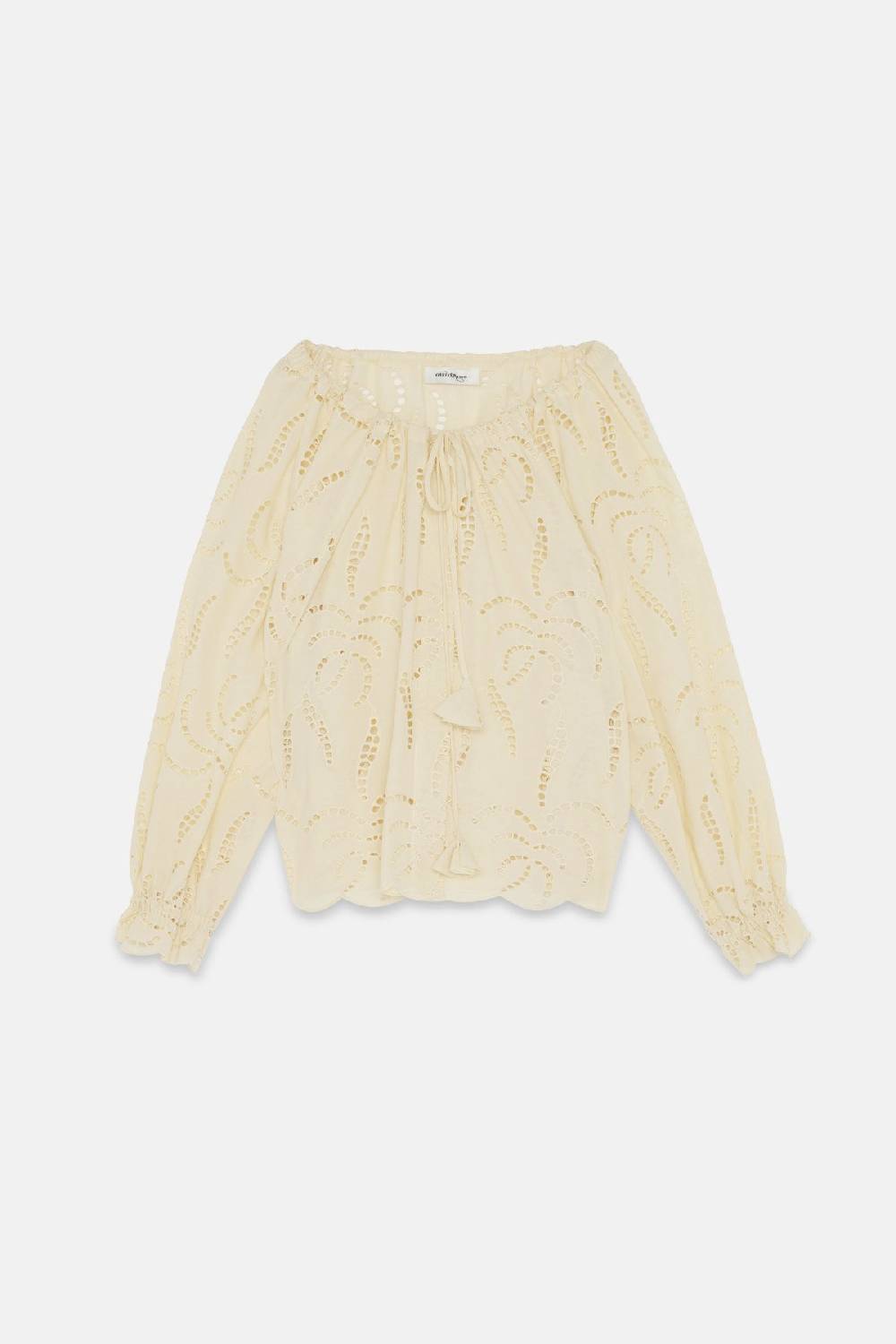 ottod'Ame Broderie anglaise shirt Spedizione Gratuita
