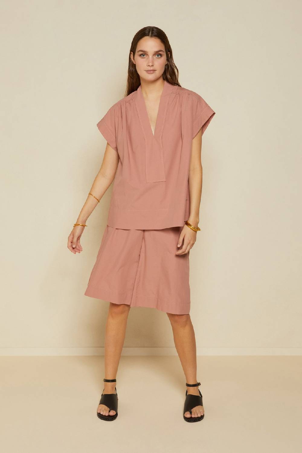 ottod'Ame Poplin culottes Pezzi Unici