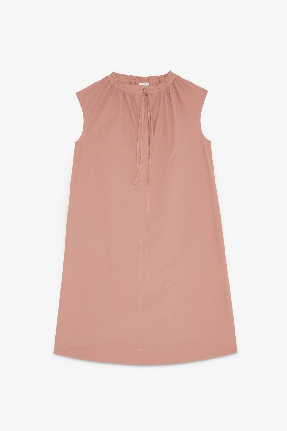 ottod'Ame Poplin midi dress with drawstring Acquista Ora