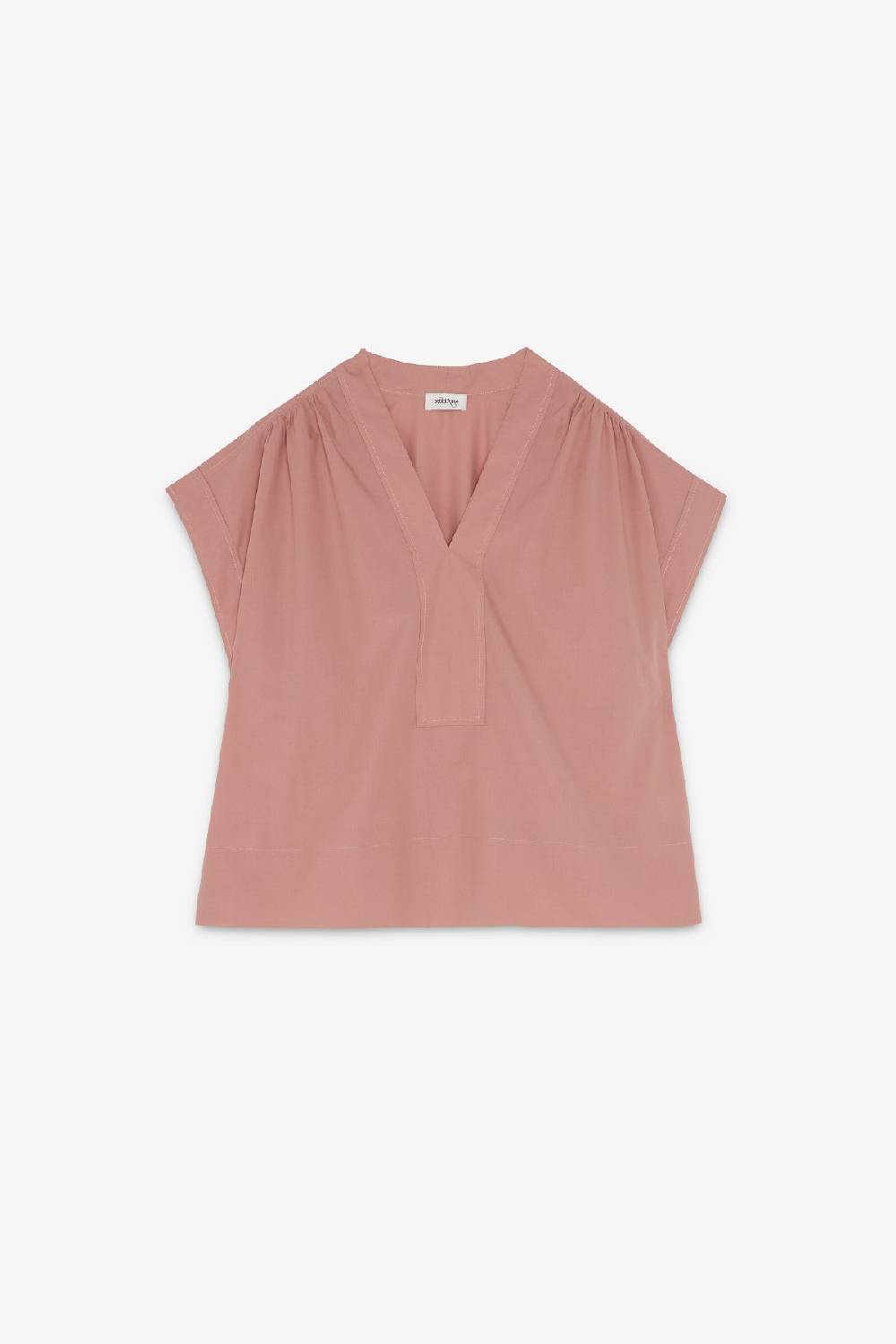 ottod'Ame Poplin V-neck sweater Consegna Veloce