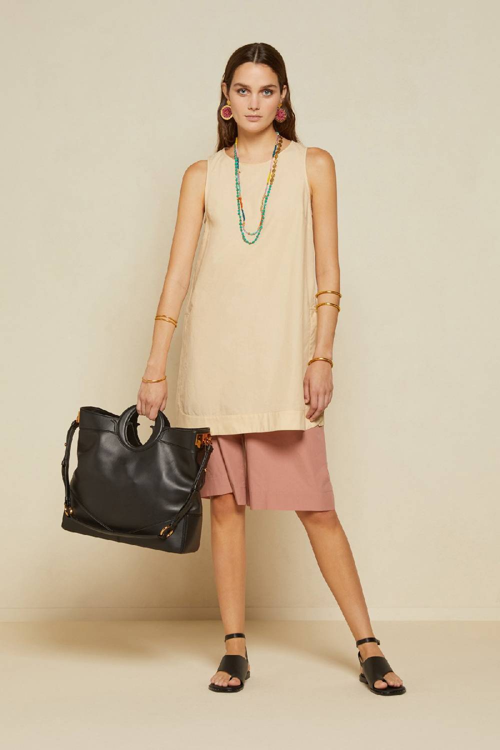 ottod'Ame Poplin oversized top Promozione Limitata