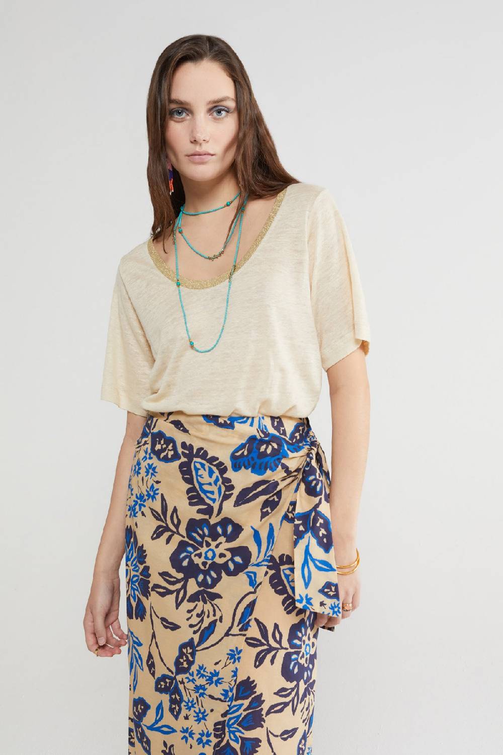 ottod'Ame Linen sweater Fino Al -60%