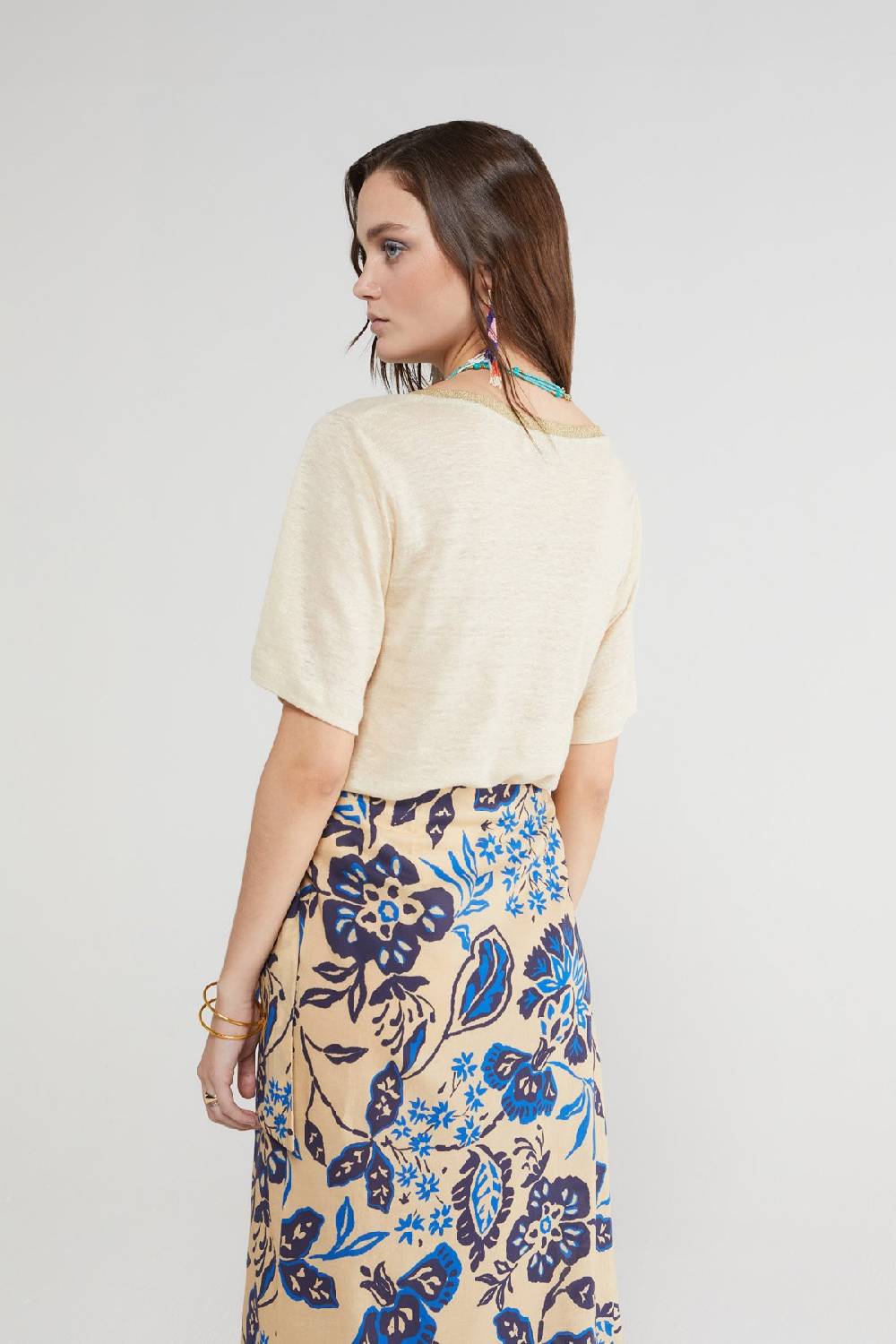 ottod'Ame Linen sweater Fino Al -60%