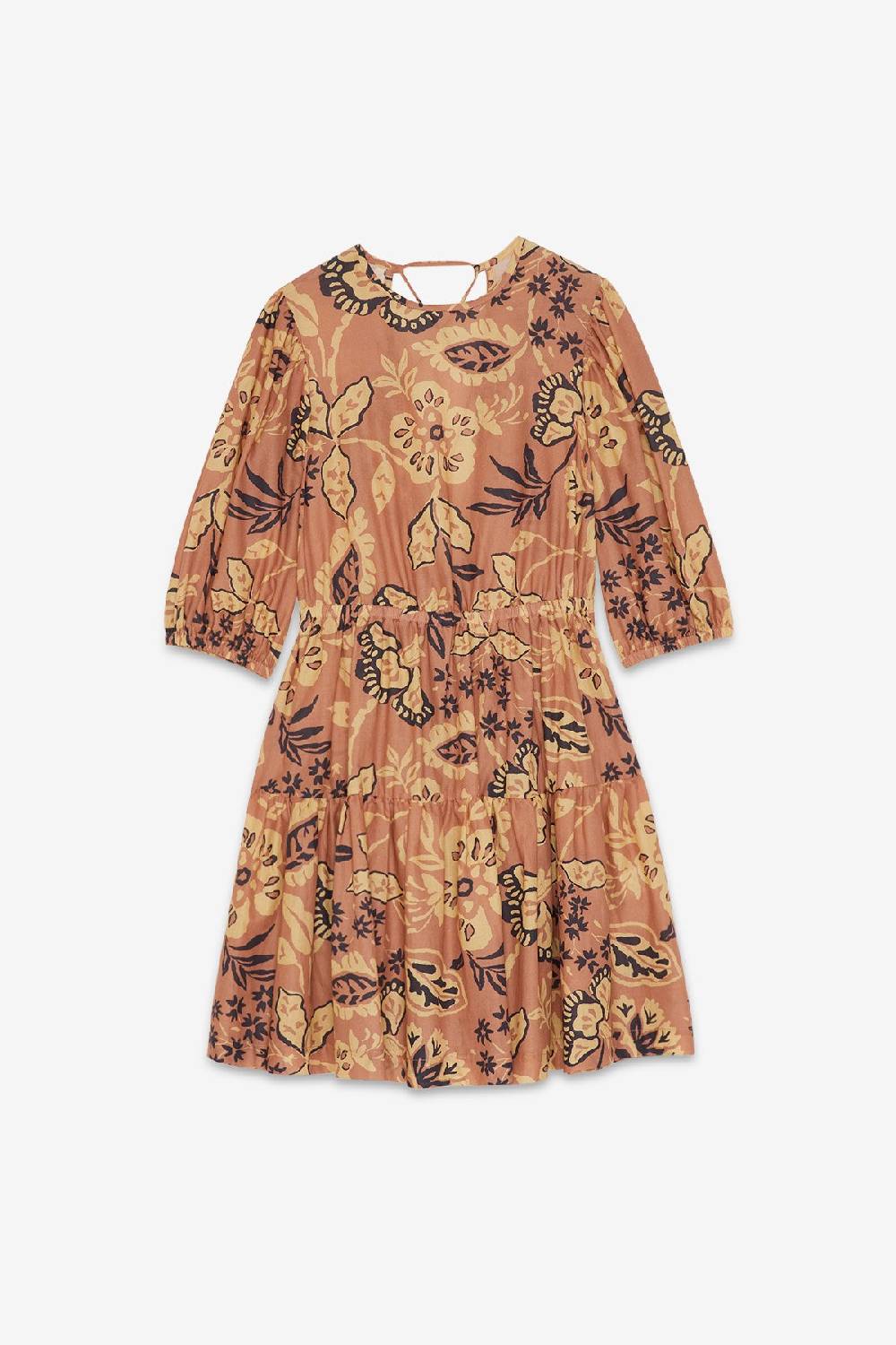 ottod'Ame Cotton short dress with laces Shopping Online