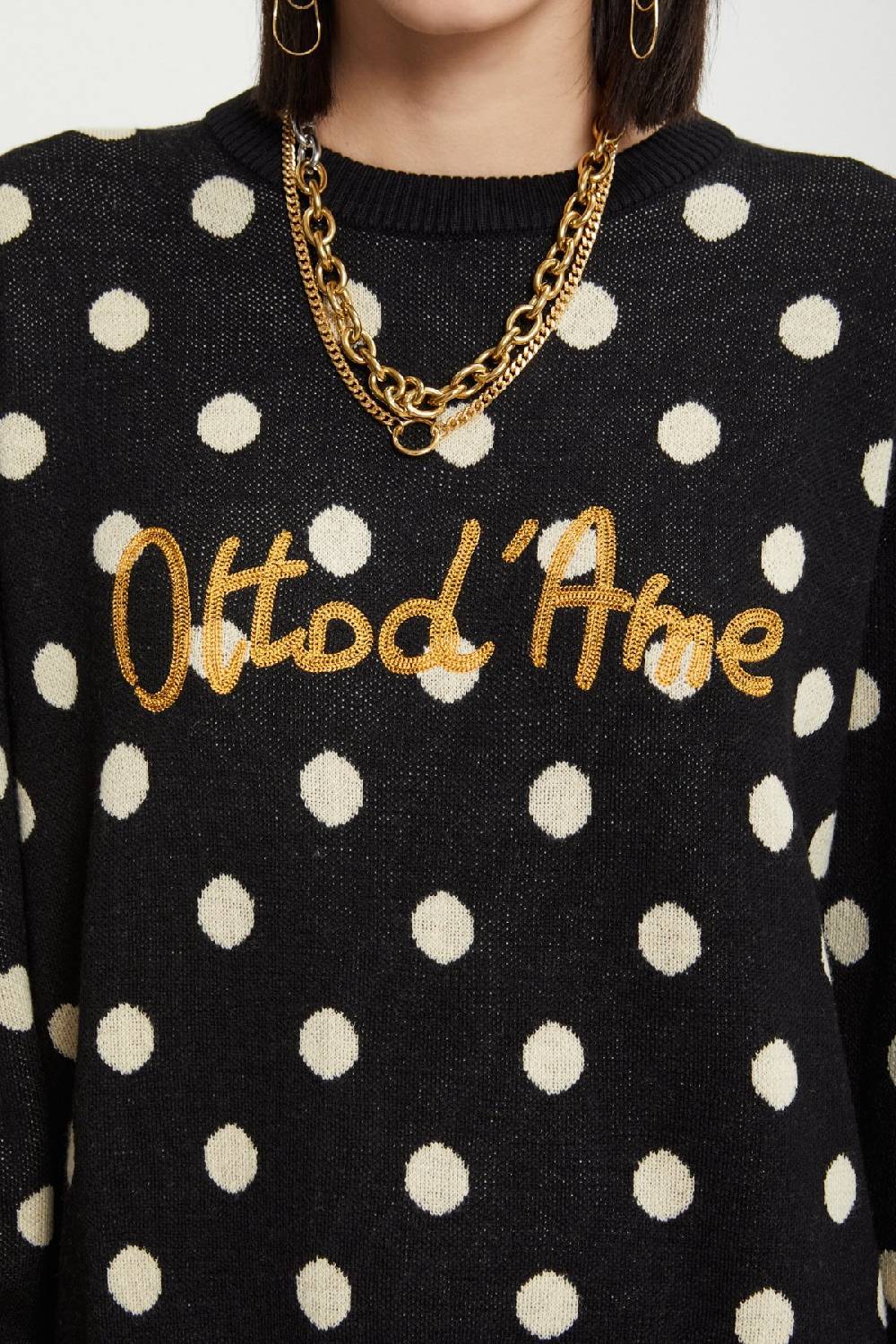 ottod'Ame Wool blend sweater Vendita