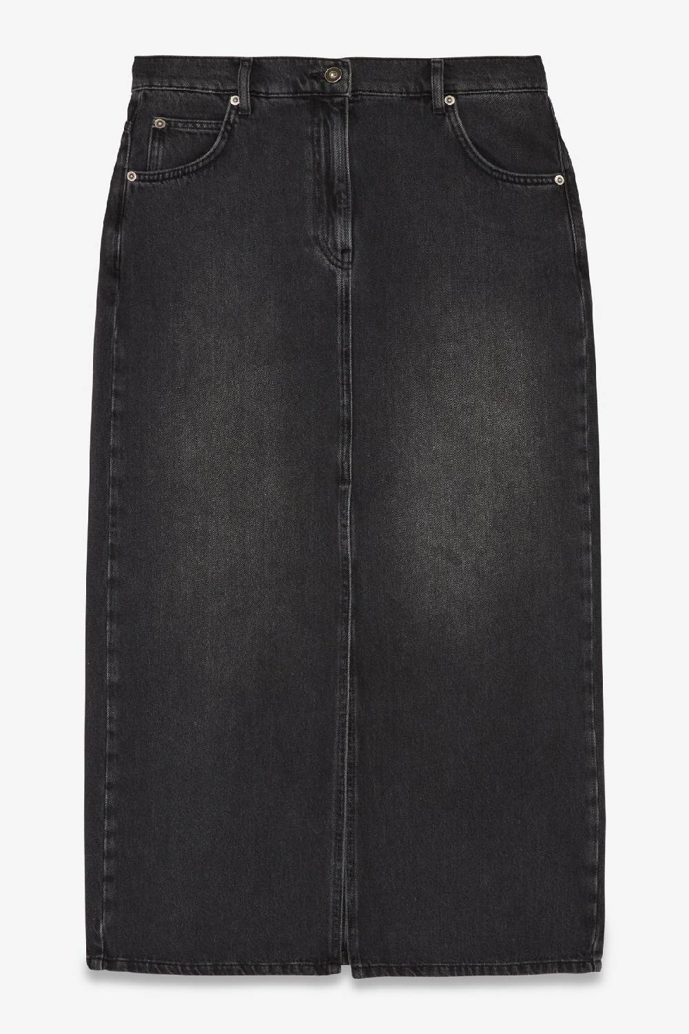ottod'Ame Denim long skirt Promozione