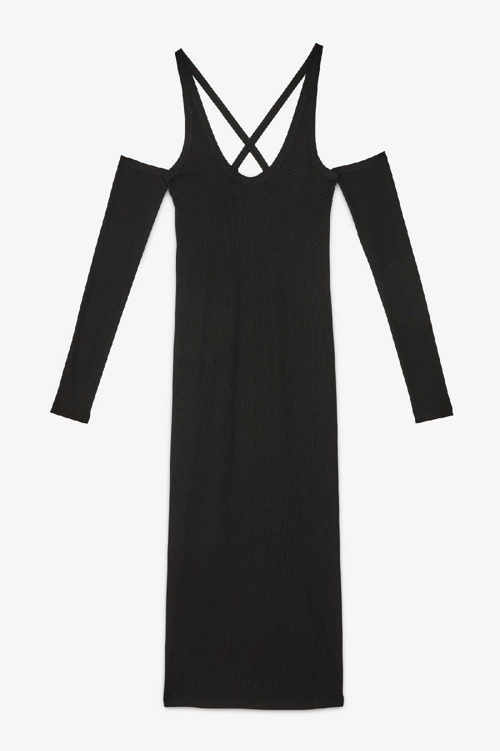 ottod'Ame Viscose dress with bare shoulders Convenienza