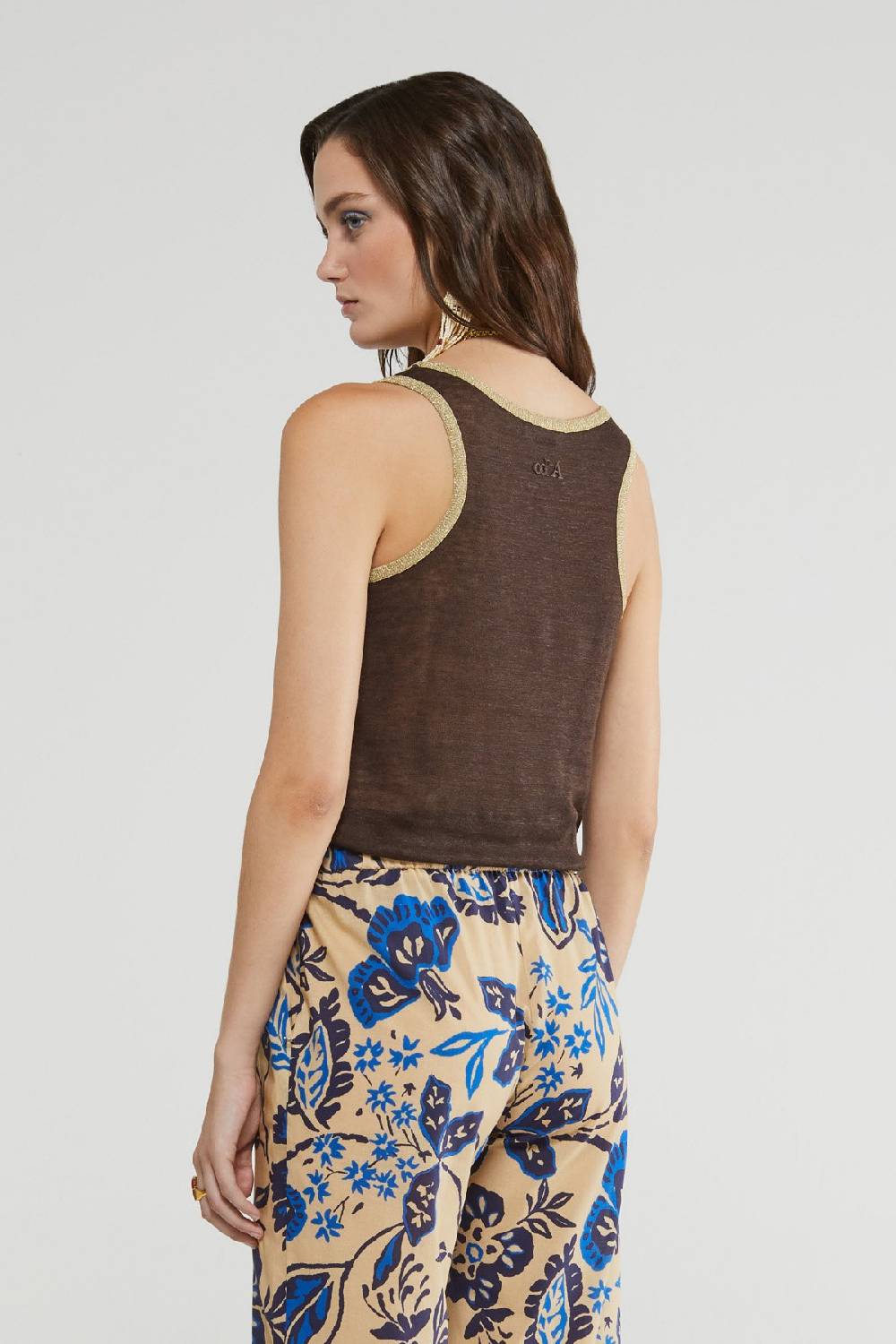 ottod'Ame Linen top Economico