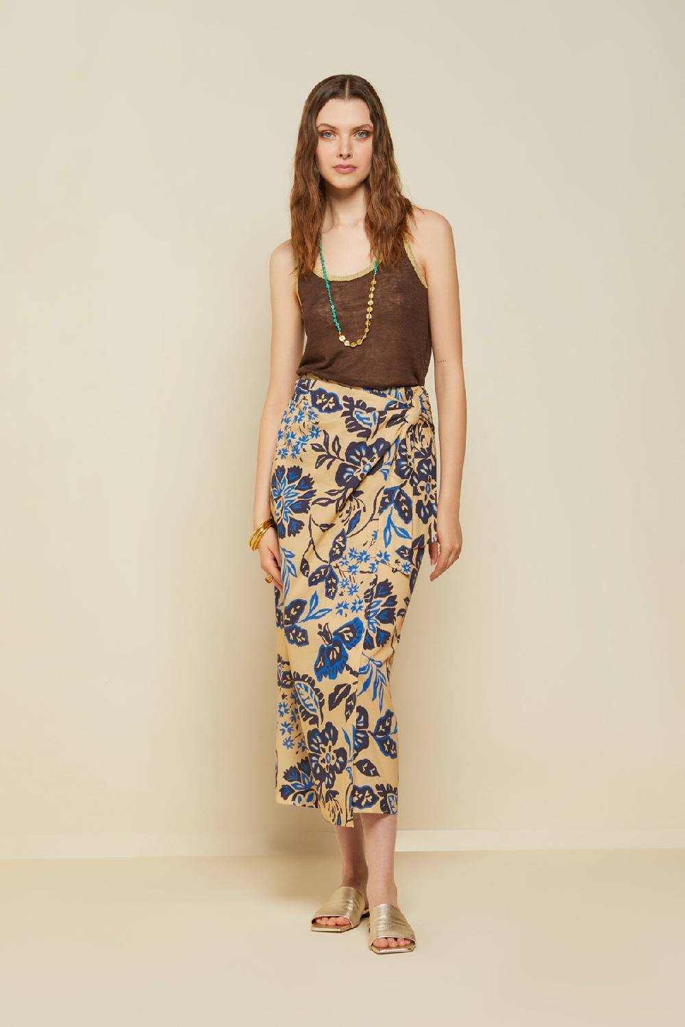 ottod'Ame Linen top Economico