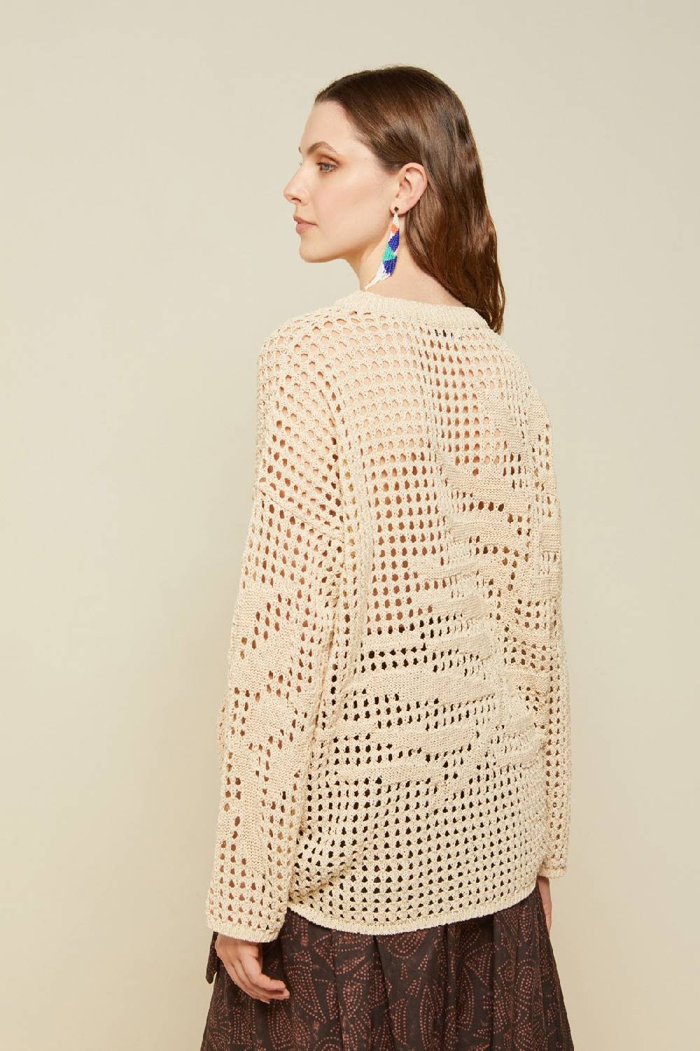 ottod'Ame Fretworked sweater Saldi