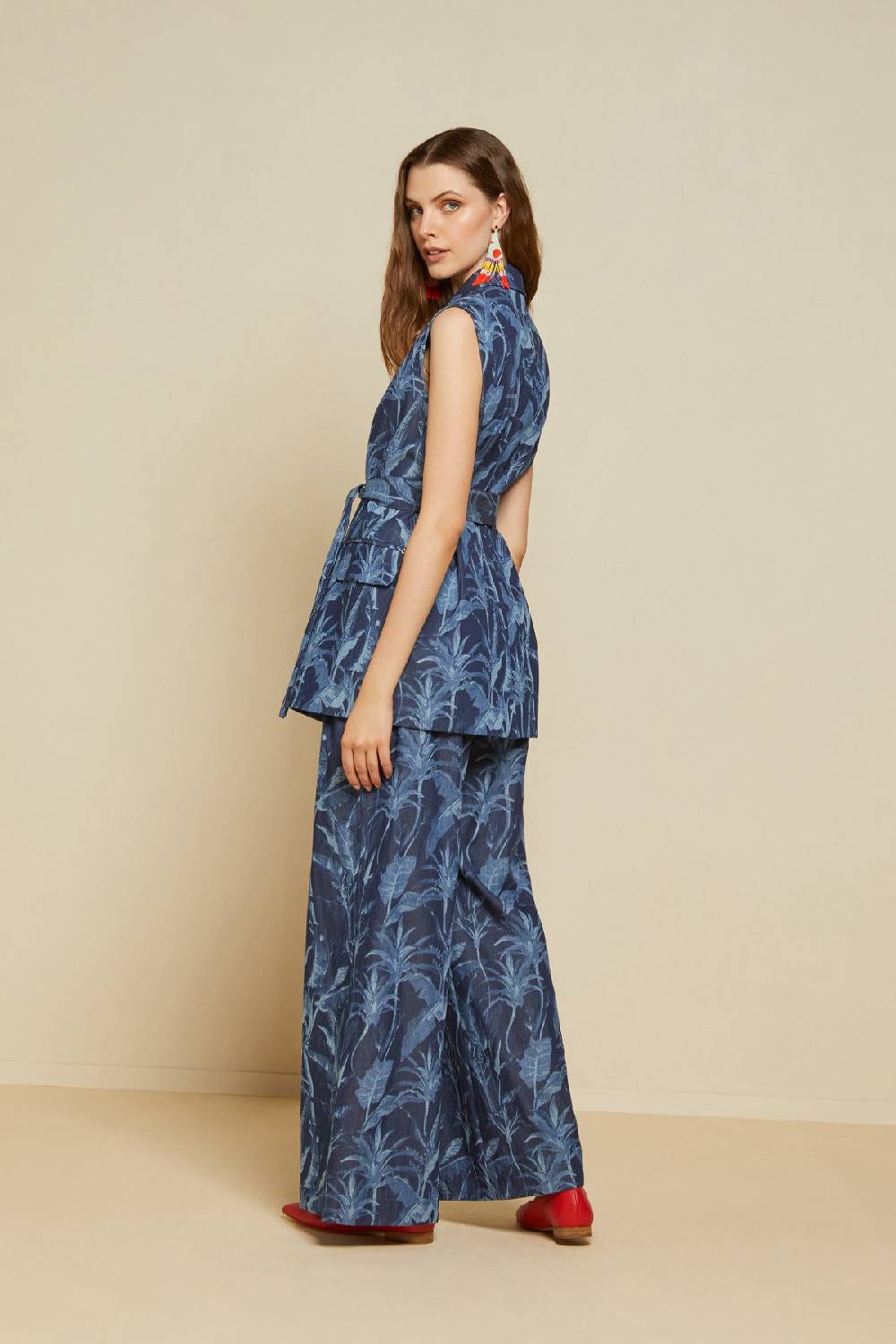 ottod'Ame Cotton sleeveless jacket Negozio