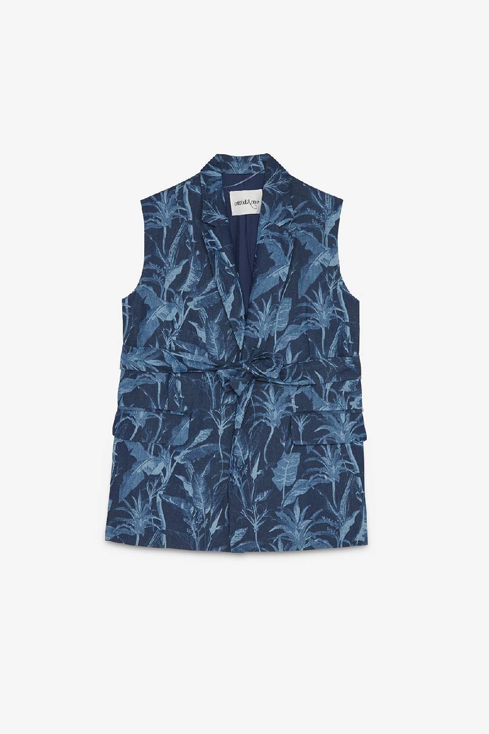 ottod'Ame Cotton sleeveless jacket Negozio