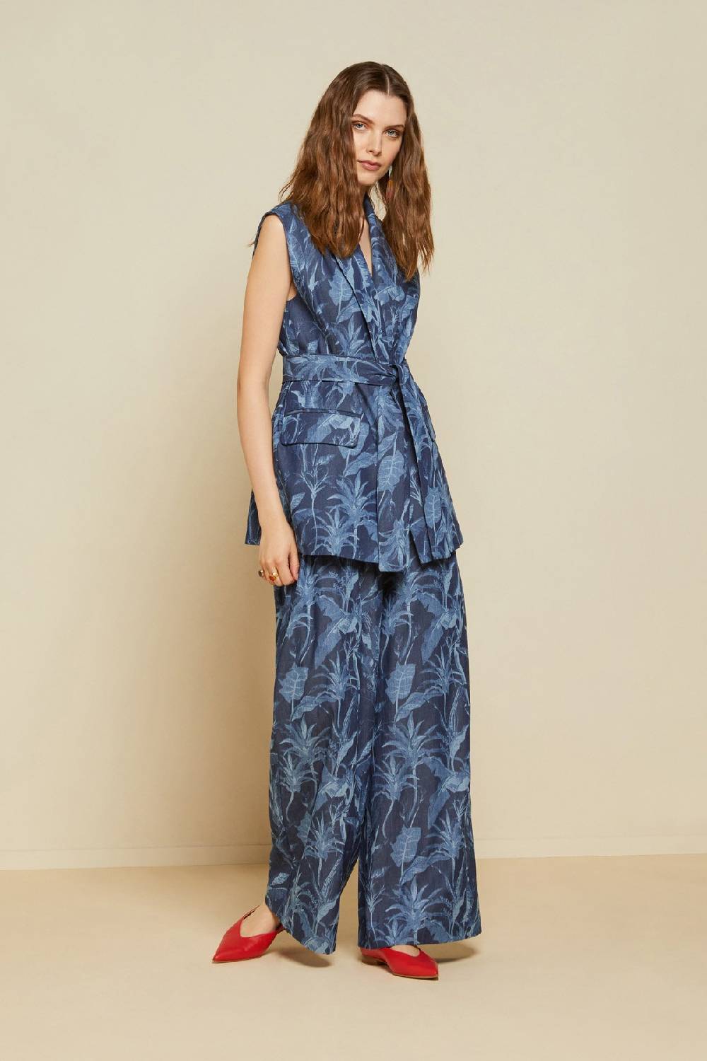 ottod'Ame Cotton palazzo trousers In Saldo