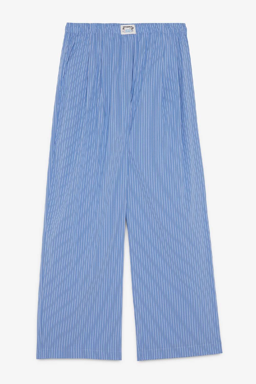 ottod'Ame Palazzo trousers with elastic at the waist Moda