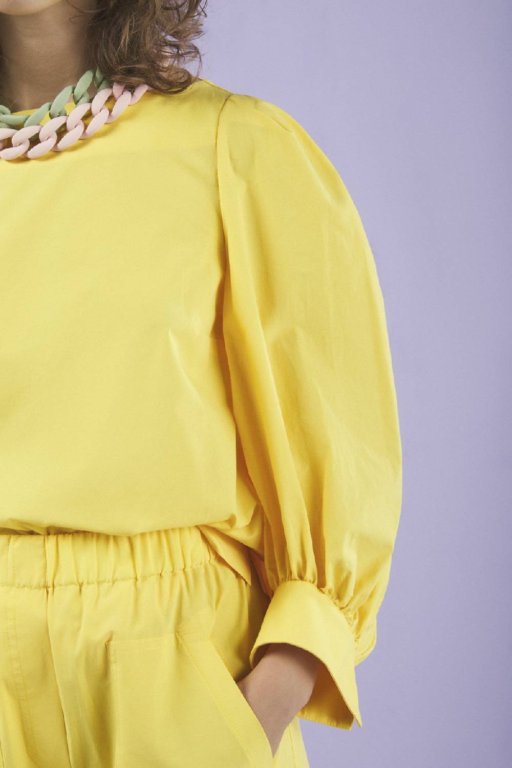ottod'Ame Poplin sweater Italy