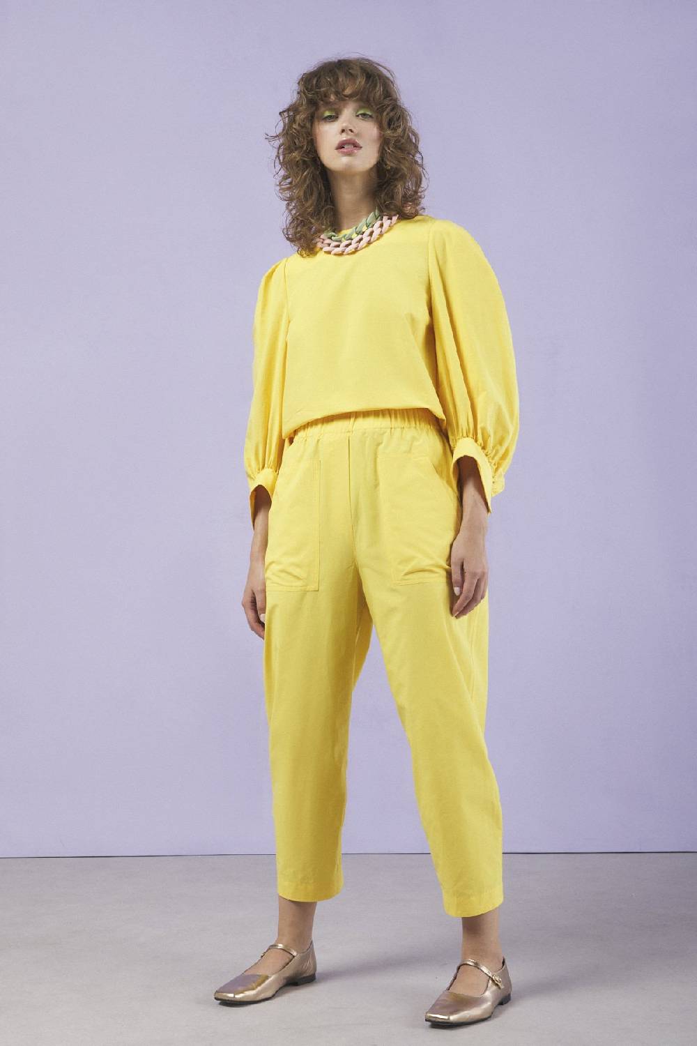 ottod'Ame Poplin trousers 2025