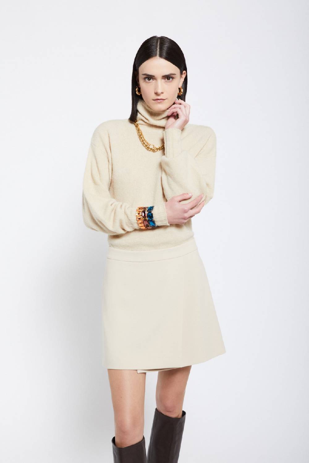 ottod'Ame Sweater with turtleneck Negozio