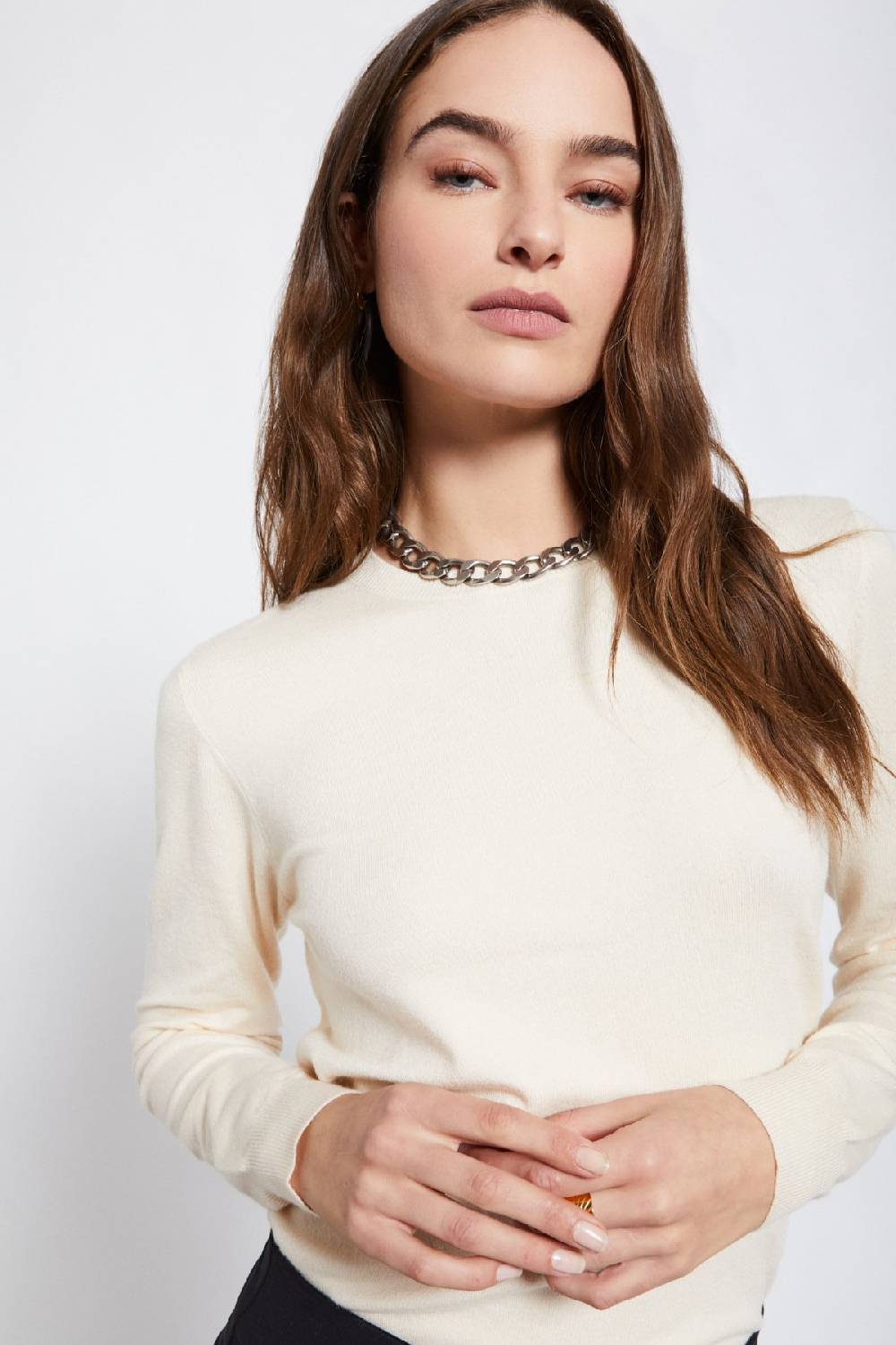 ottod'Ame Jumper with rounded neck Convenienza
