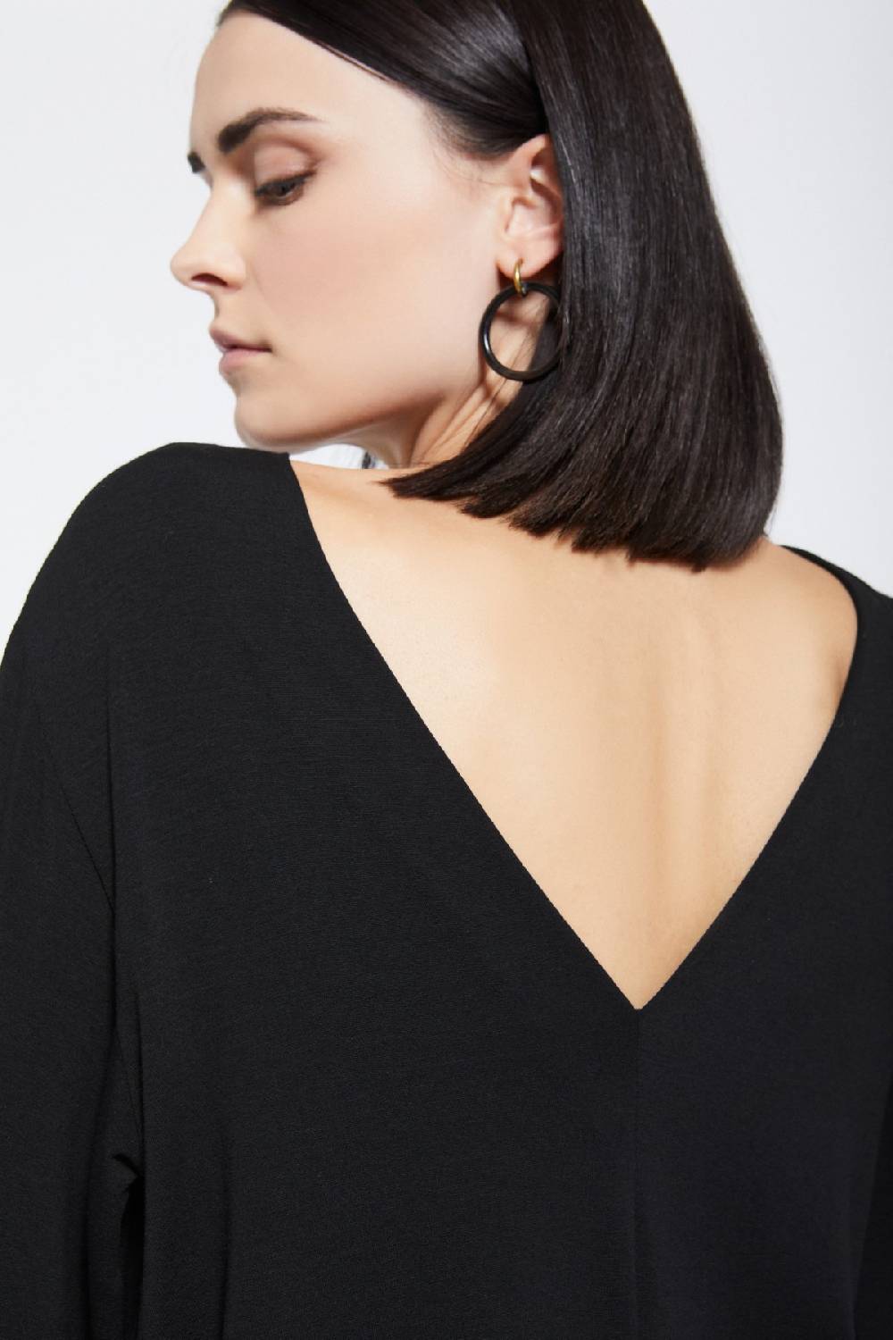 ottod'Ame Viscose blouse with flared sleeves Sconto