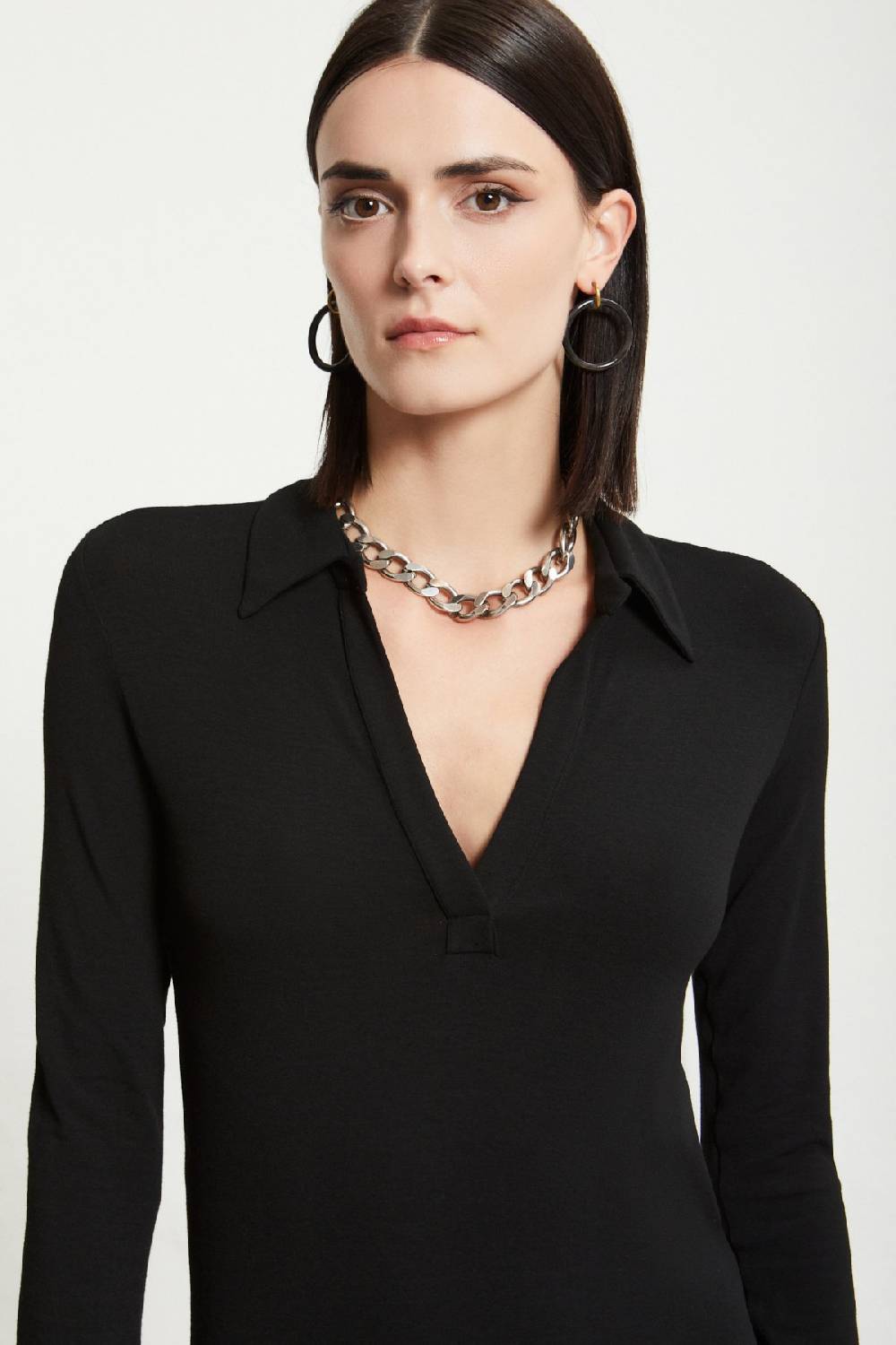 ottod'Ame Viscose long dress with slits Offerta