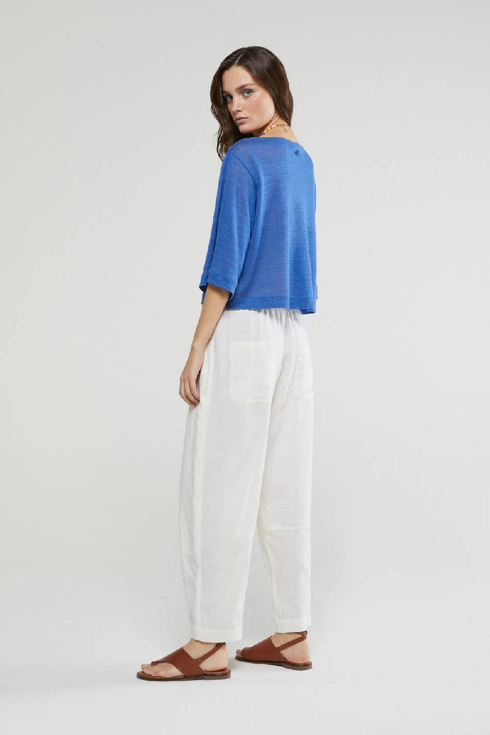 ottod'Ame Linen sweater Hotsell
