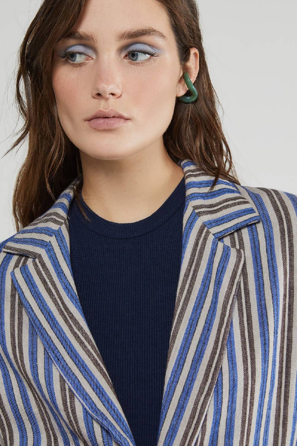 ottod'Ame Linen blend one button jacket Negozio