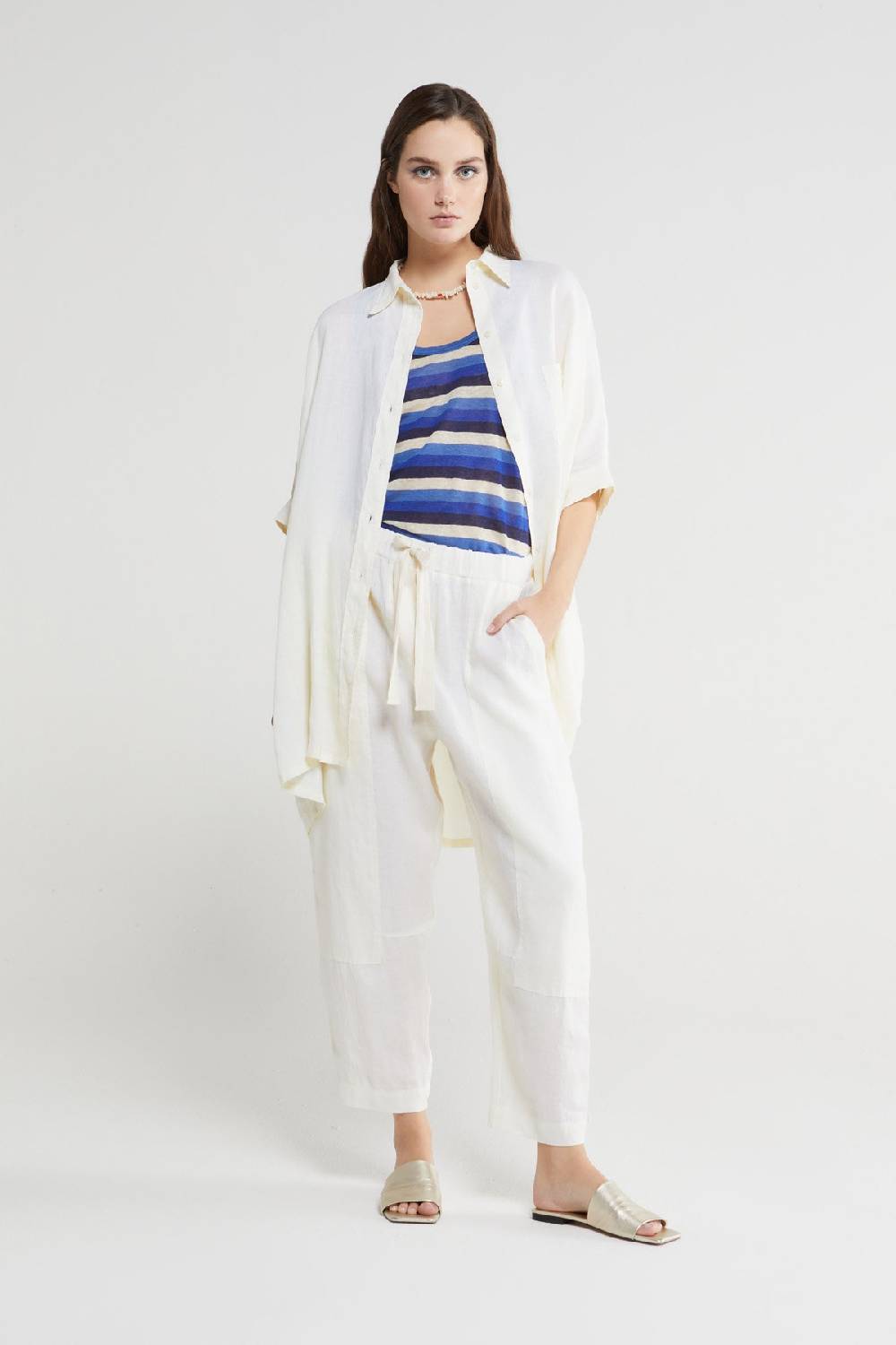 ottod'Ame Linen oversized shirt Nuova