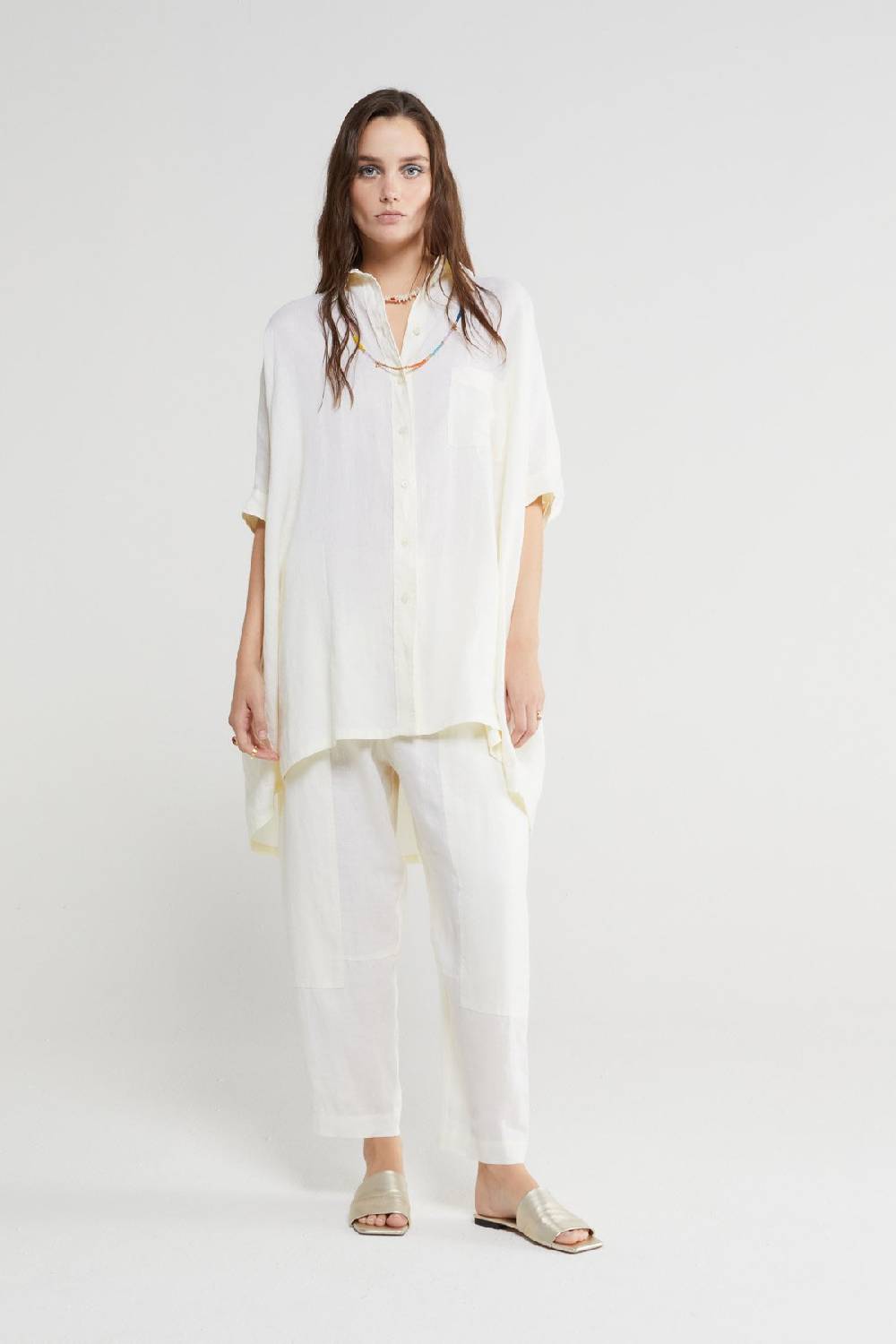 ottod'Ame Linen oversized shirt Nuova