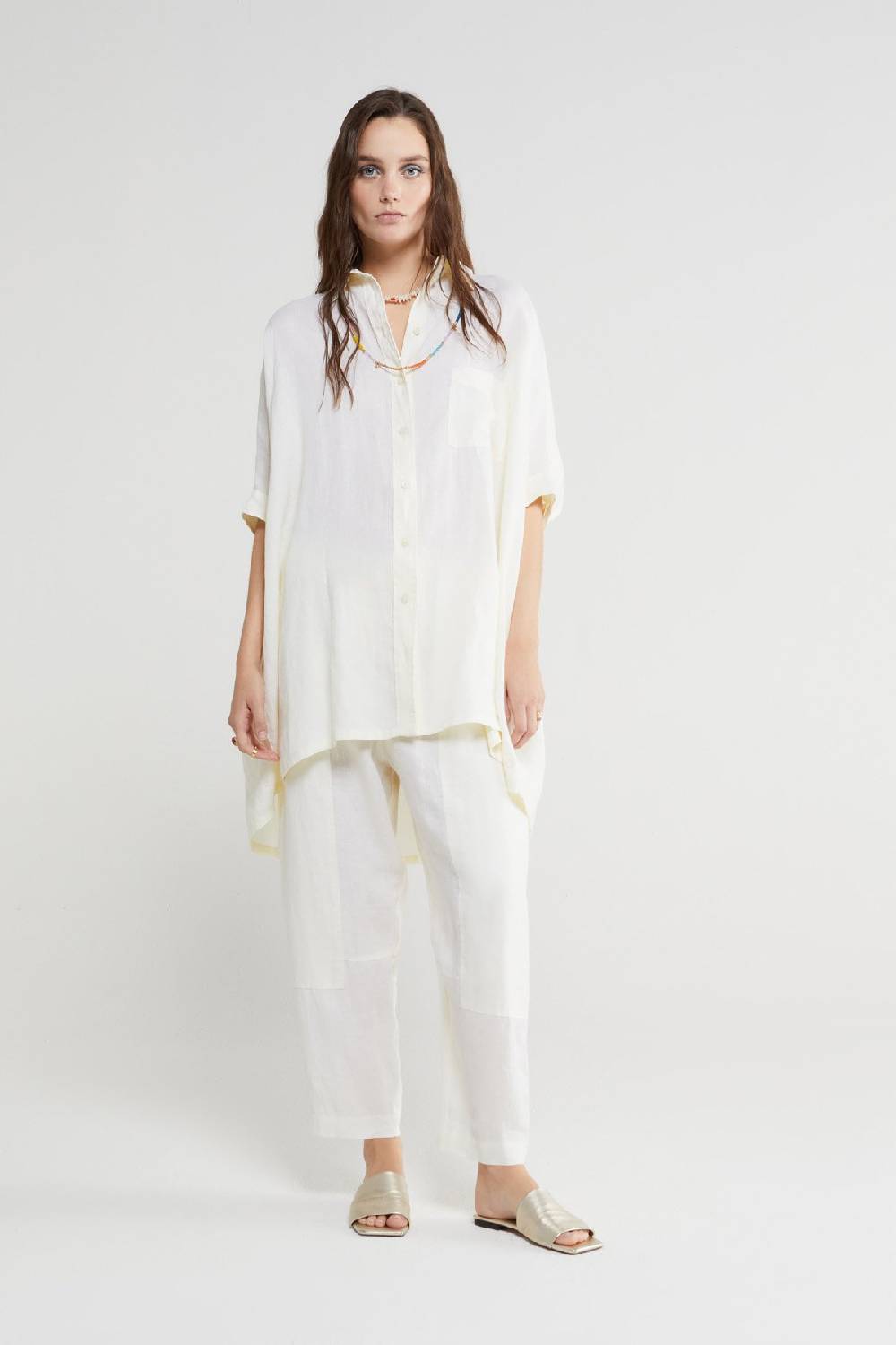 ottod'Ame Linen trousers Moda