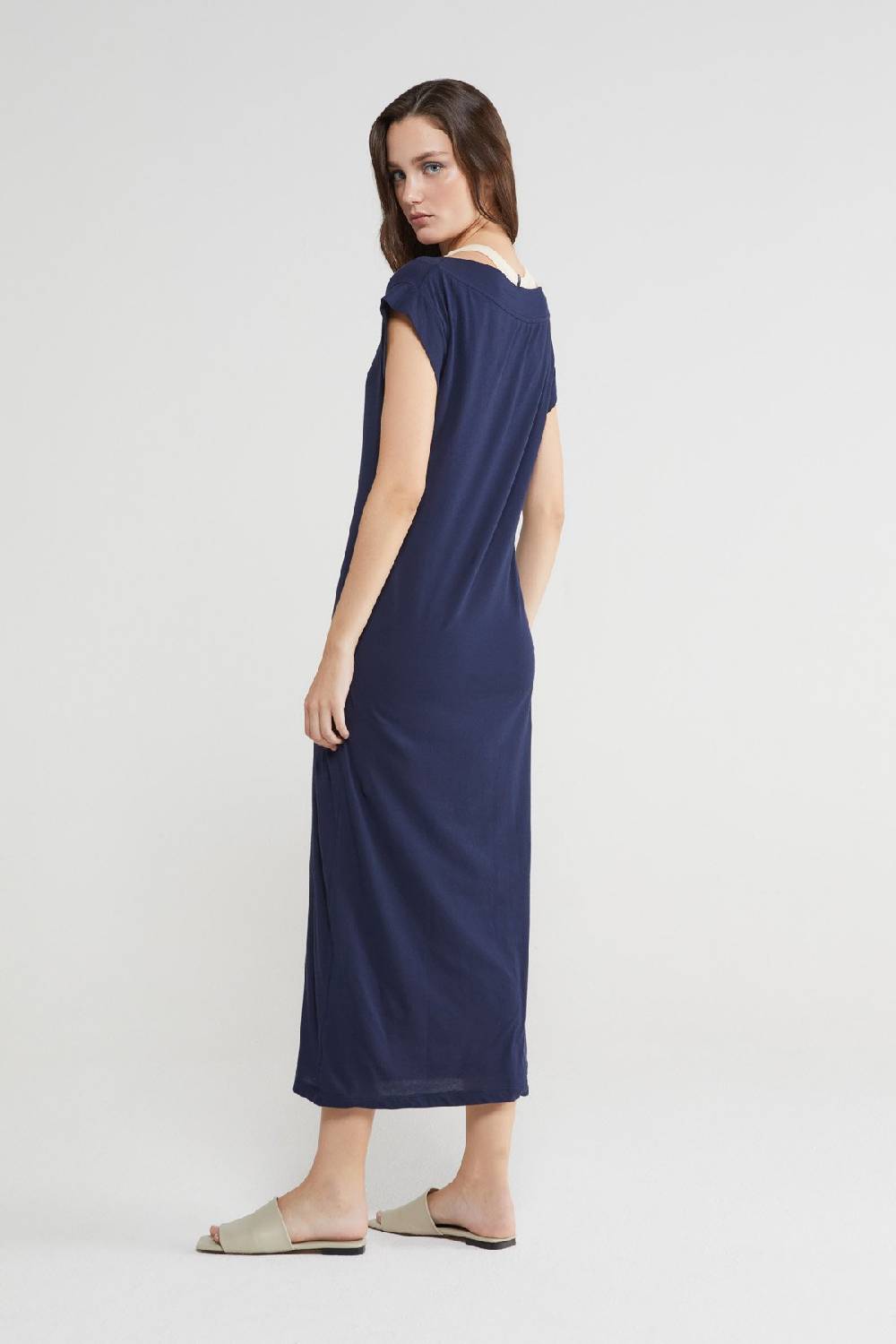 ottod'Ame Stretch cotton long dress 2025