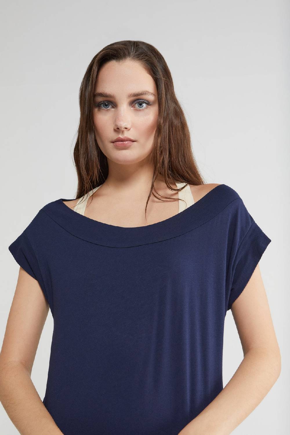 ottod'Ame Stretch cotton long dress 2025