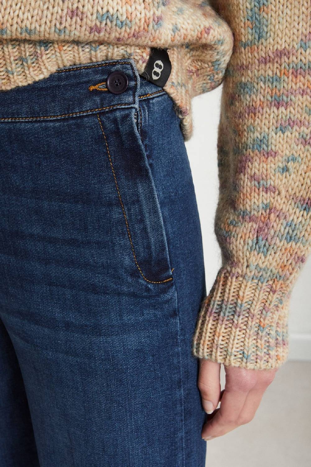 ottod'Ame Jeans Bell Bottom Vendita