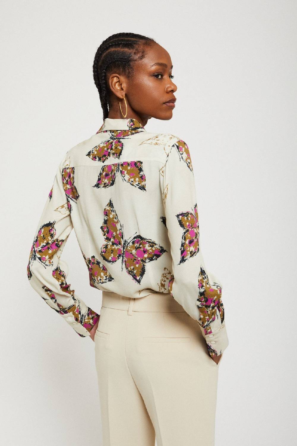 ottod'Ame Printed viscose shirt Spedizione Gratuita