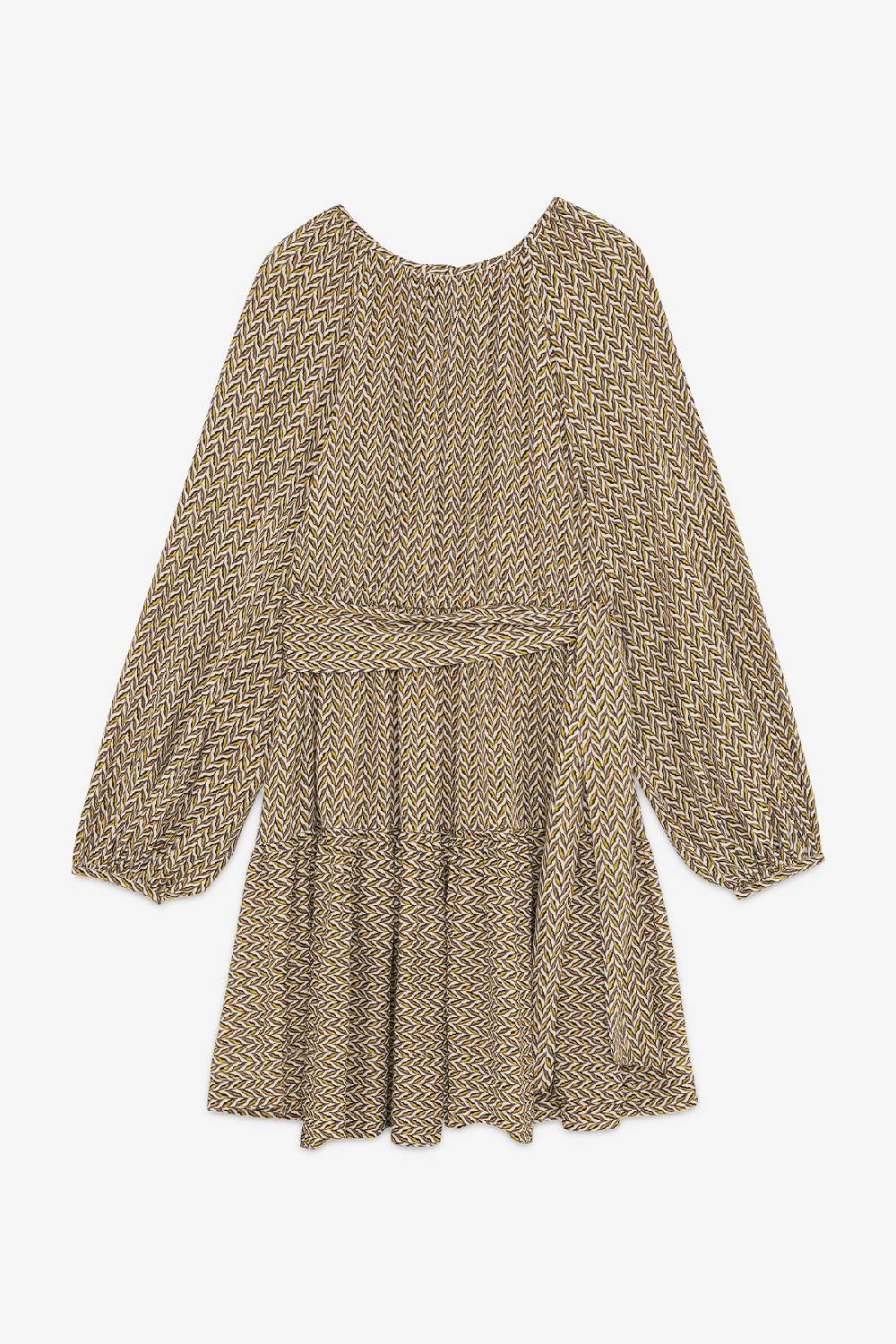 ottod'Ame Viscose short dress with sash Shopping Online