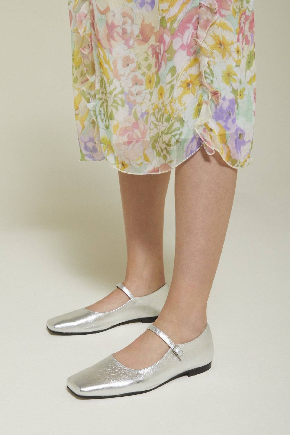 ottod'Ame Leather ballet flats Prezzo Ridotto