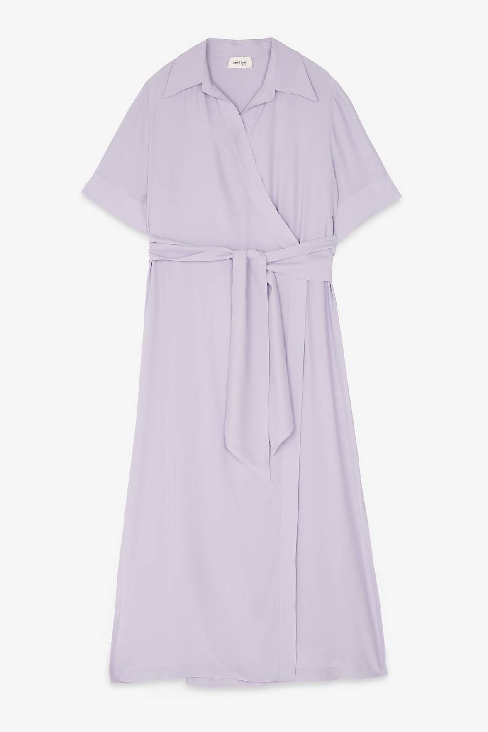 ottod'Ame Silk blend fluid long dress Convenienza
