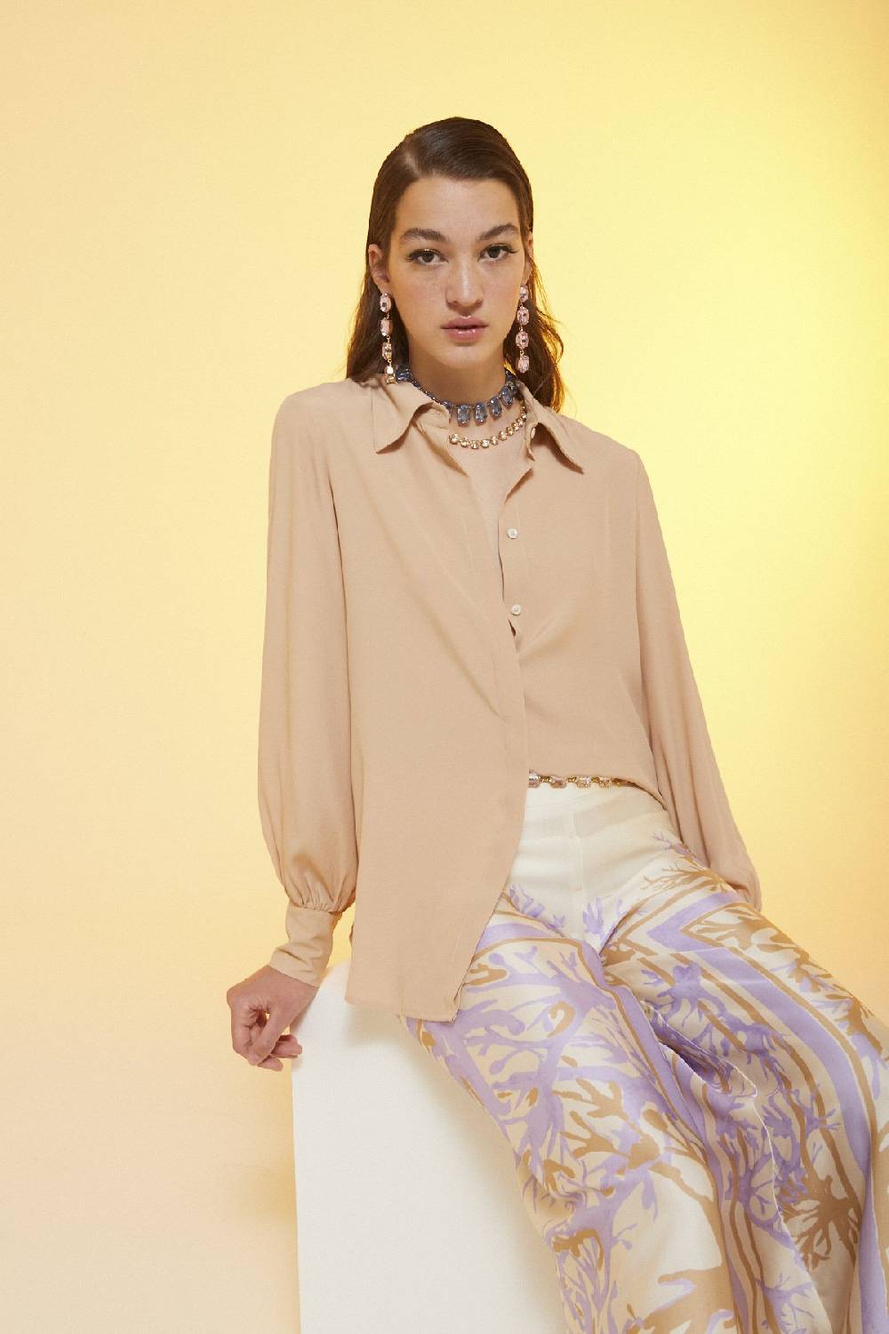 ottod'Ame Silk blend shirt Novità