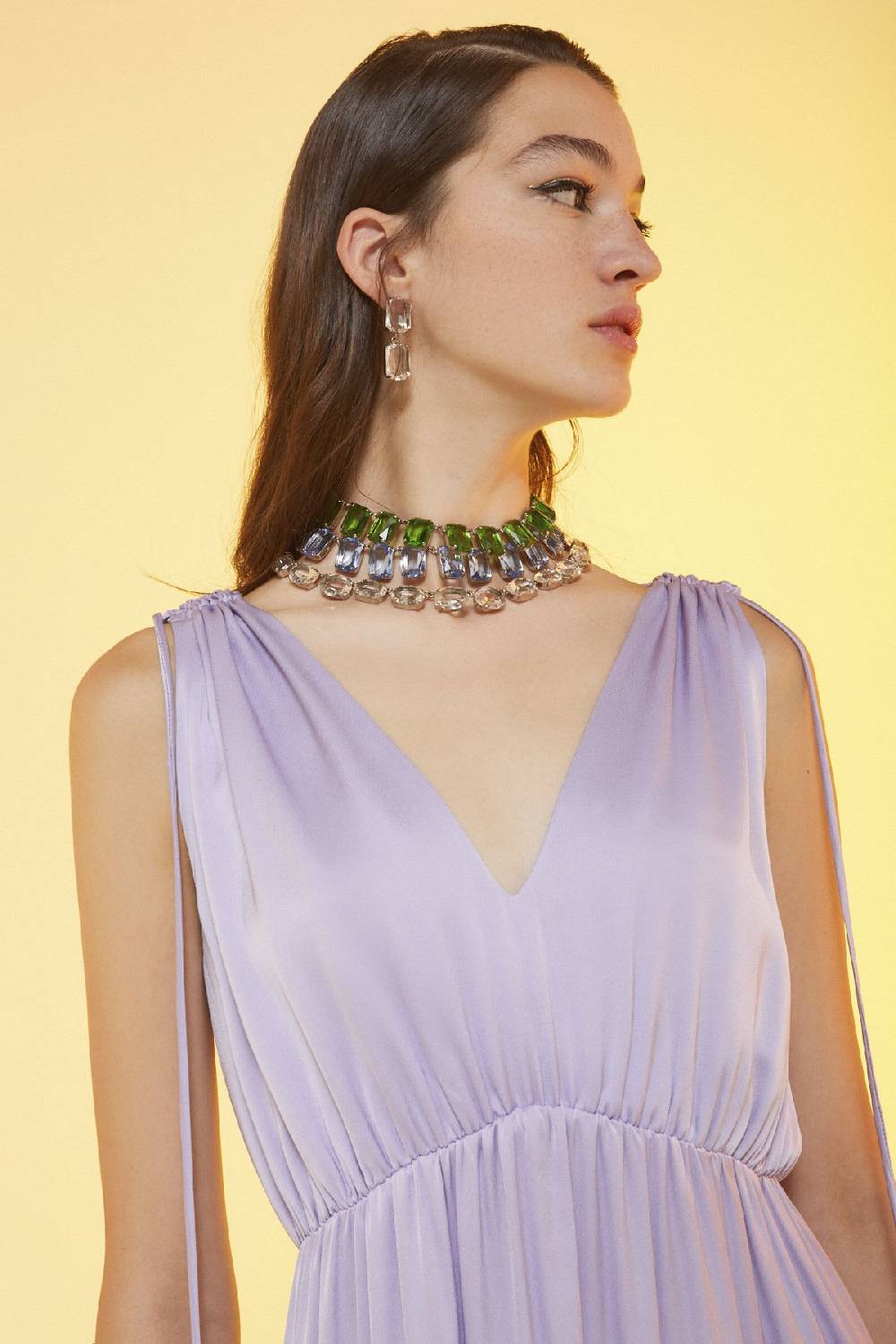 ottod'Ame Viscose fluid dress Vendite Flash