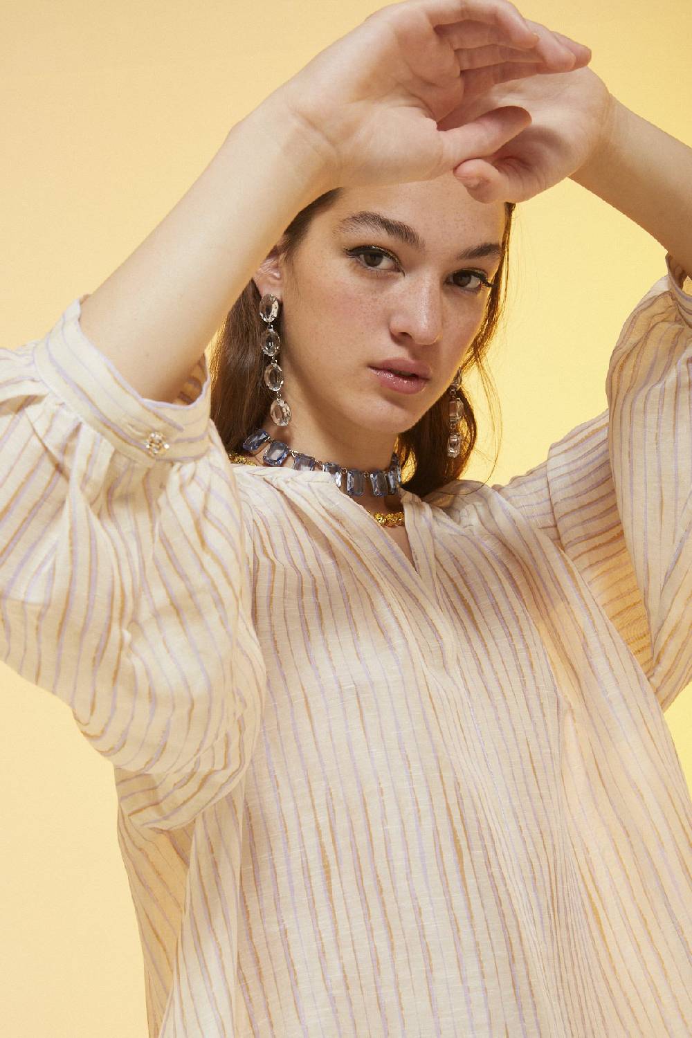 ottod'Ame Linen blend shirt Negozio
