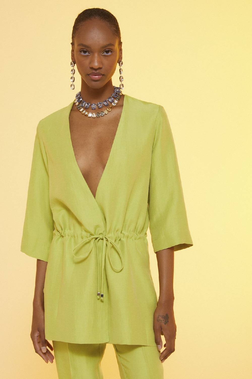 ottod'Ame Linen blend jacket Moda