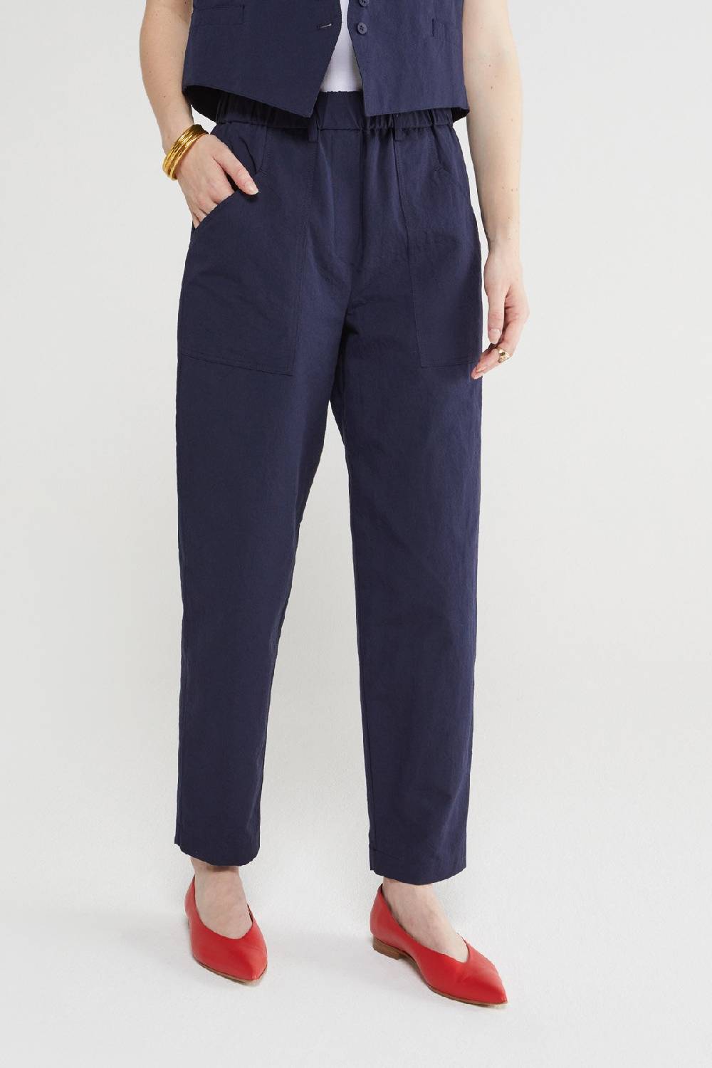 ottod'Ame Linen blend trousers Promozione