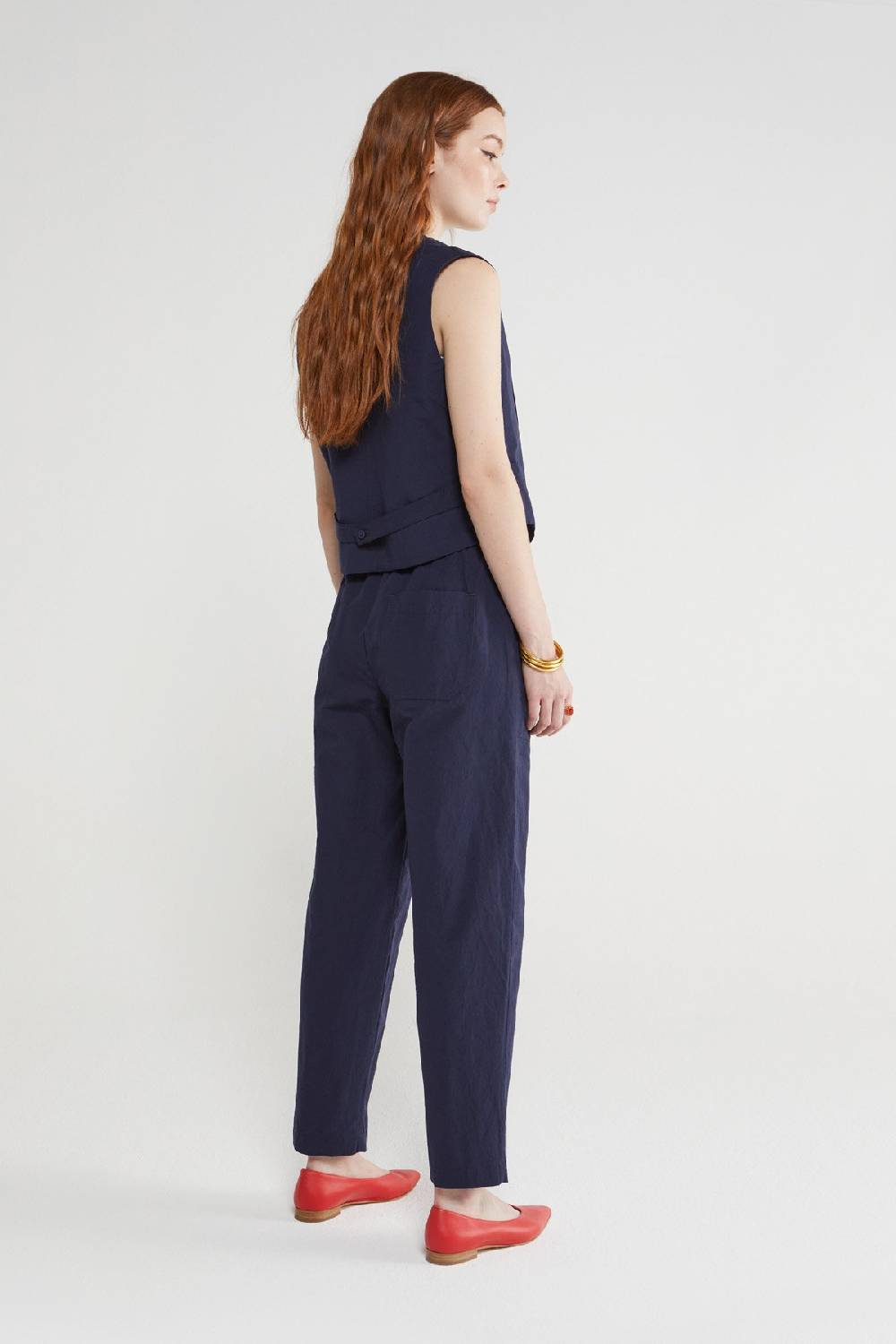 ottod'Ame Linen blend trousers Promozione